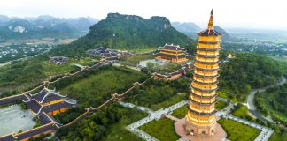 Chùa Bánh Đính - Các chùa đẹp nhất Việt Nam được đánh giá cao